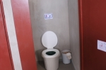 Das fertige WC-Häuschen